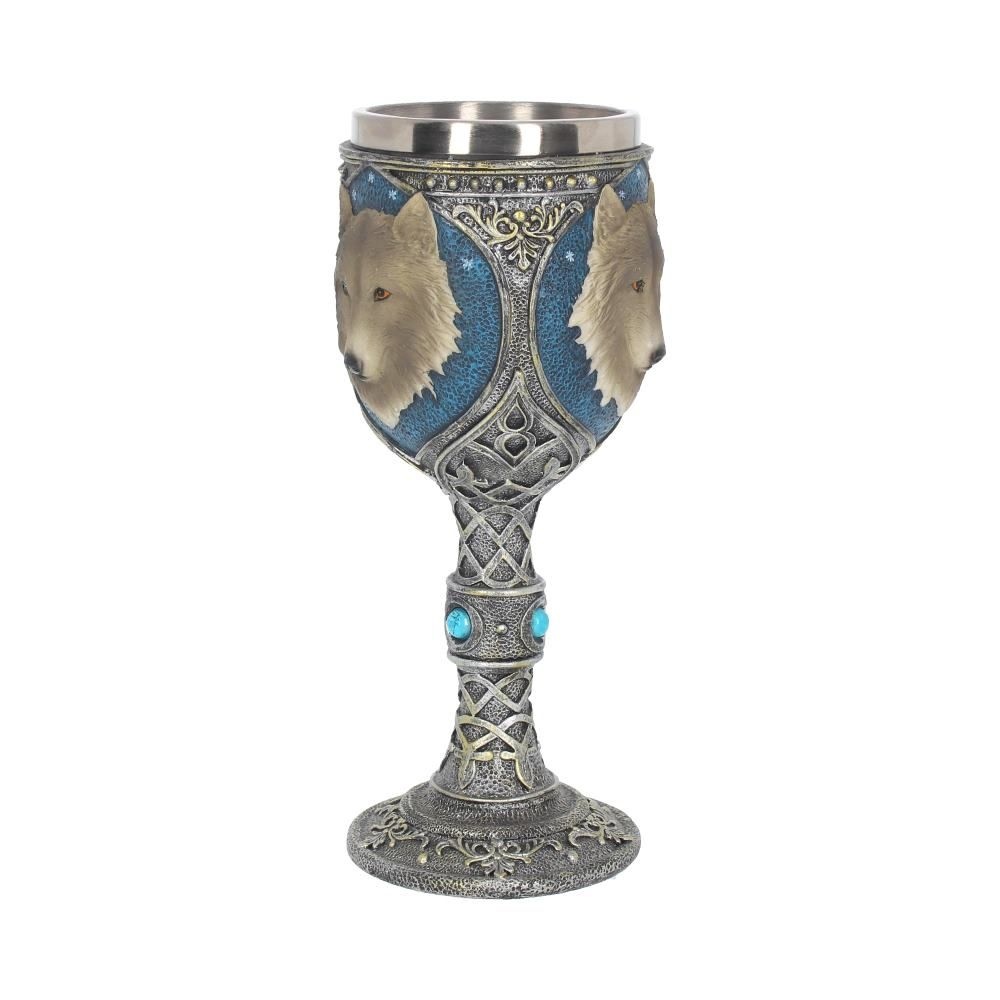 Nemesis Now - Lone Wolf Chalise - Wolf - Multicolours